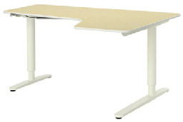 [E-COM06] Corner Desk Right Sit